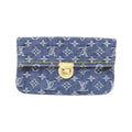 Louis Vuitton Blue Monogram Denim Pouch (Pre-Owned)