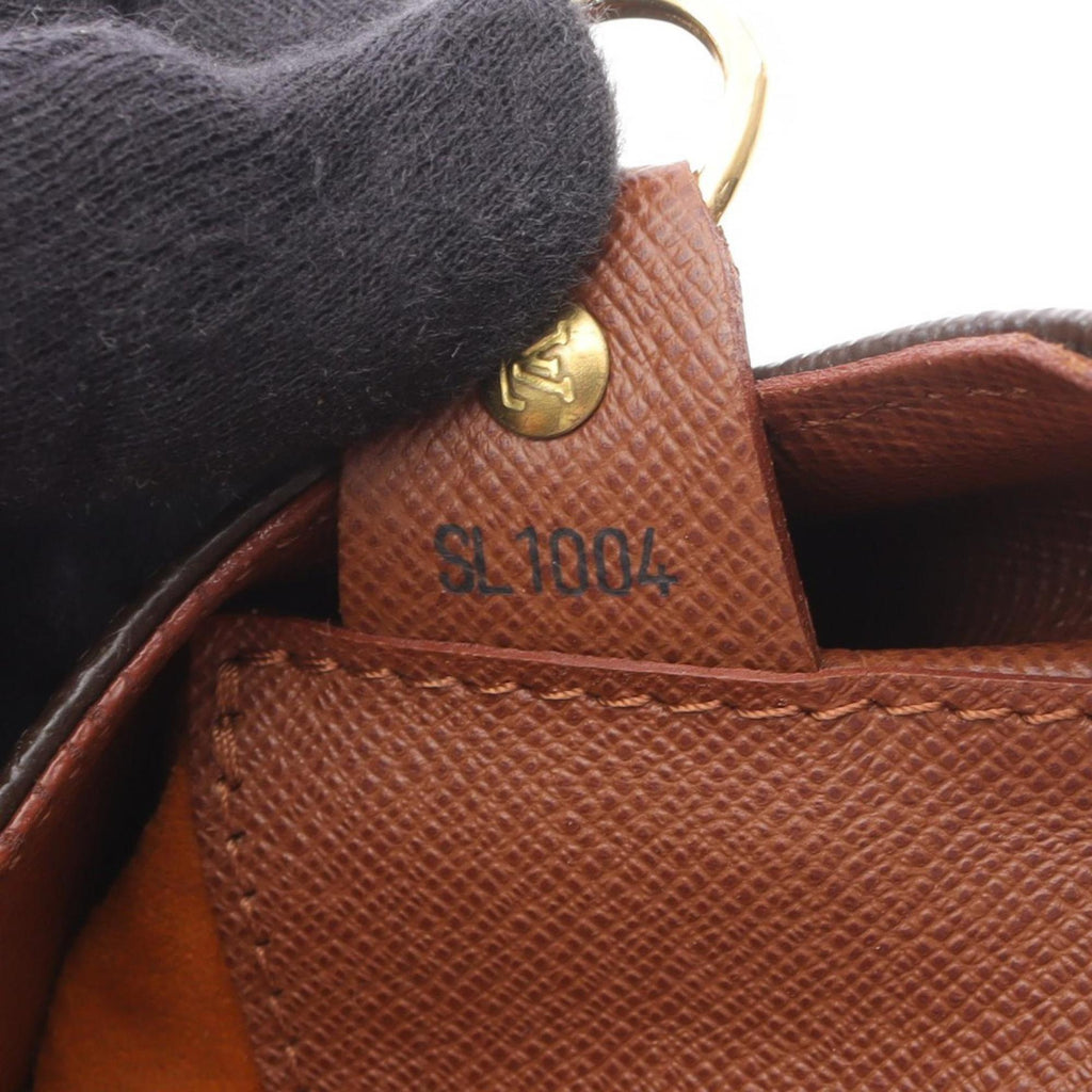 Louis Vuitton Brown Coated Canvas Pvc Leather Shoulder Bag (Pre-Owned)