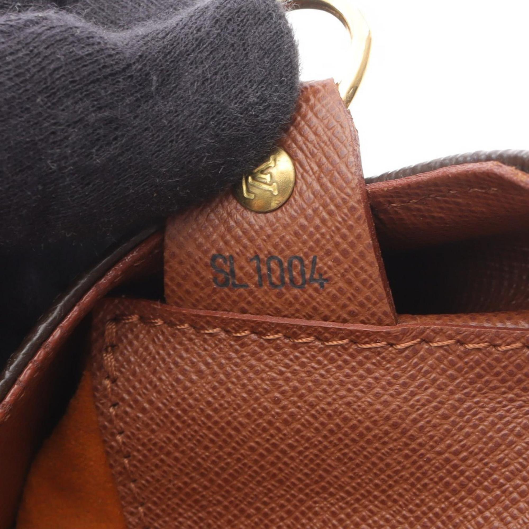 Louis Vuitton Brown Coated Canvas Pvc Leather Shoulder Bag (Pre-Owned)