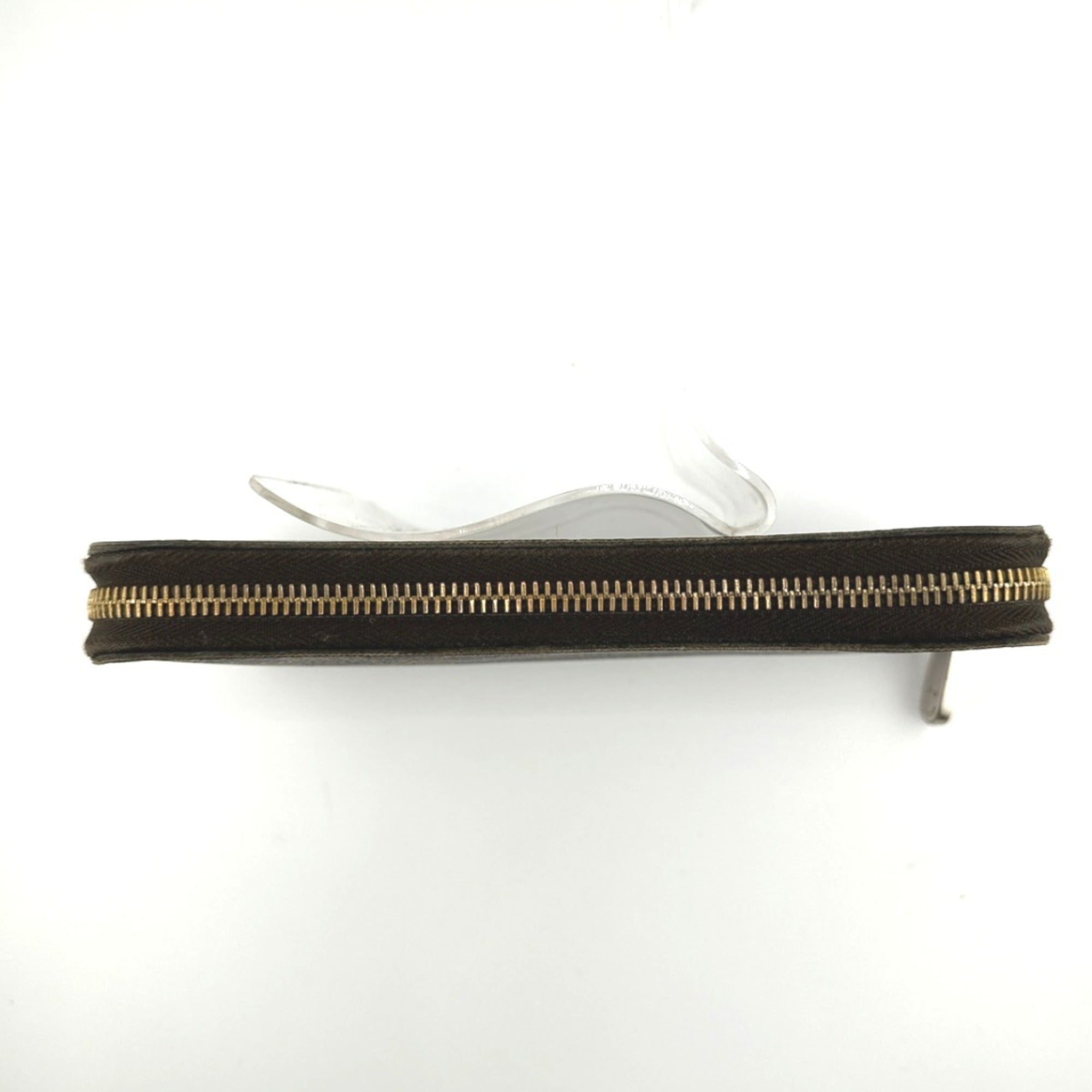 Louis Vuitton Brown Ebene Damier Canvas Long Wallet (Bi-Fold) (Pre-Owned)