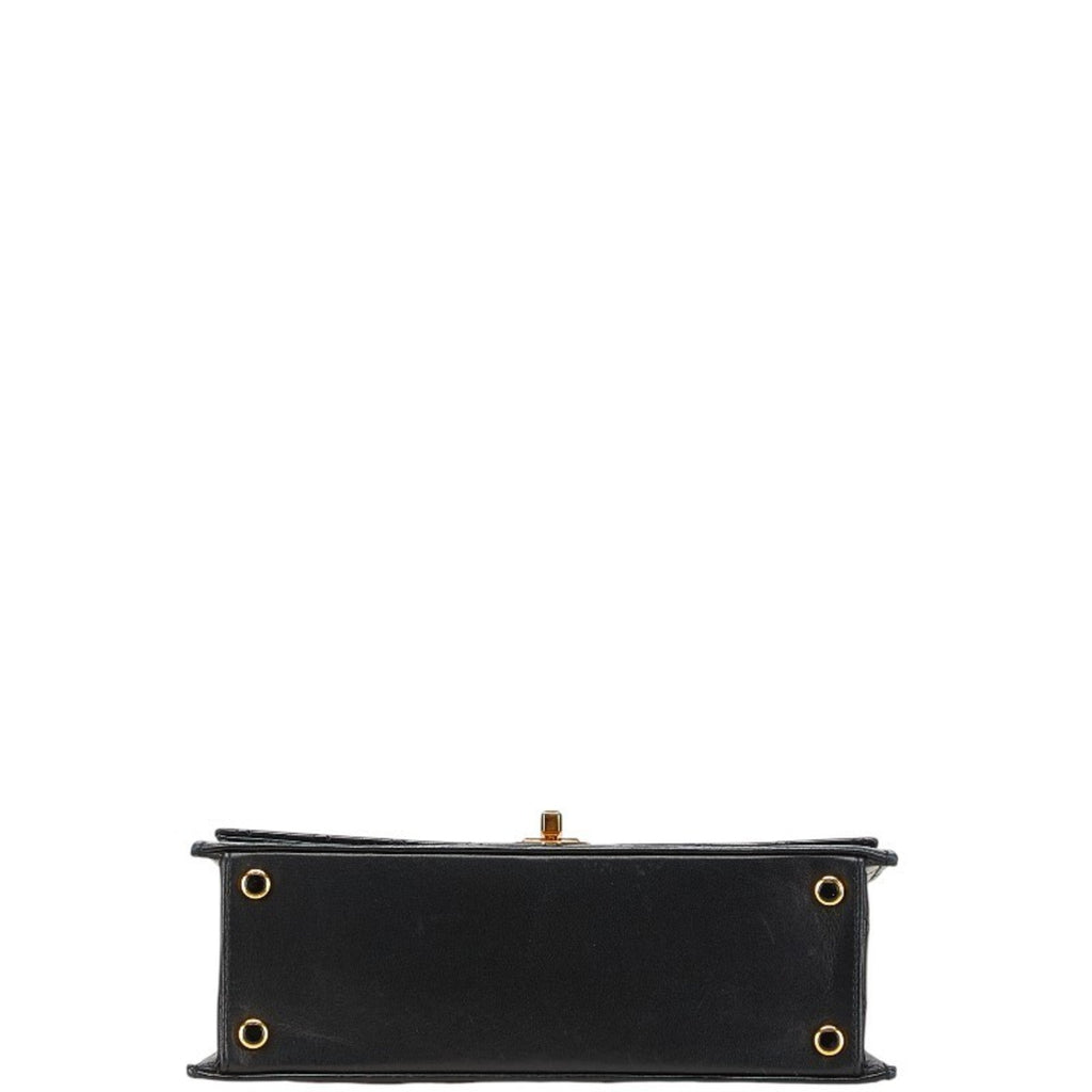 Chanel Matelasse Black Pouch Shoulder Bag (Pre-Owned)