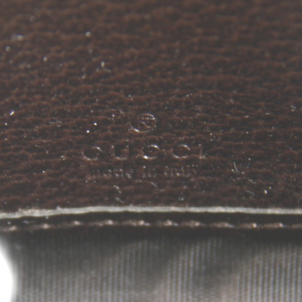 Gucci Brown Gg Canvas Long Wallet (Bi-Fold) (Pre-Owned)