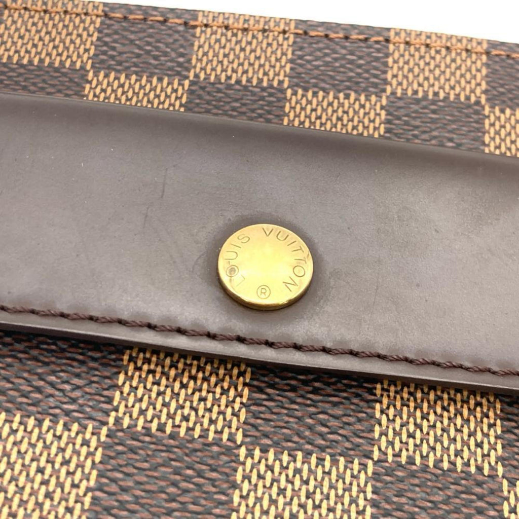 Louis Vuitton Brown Damier Canvas Ebene Damier Canvas Shoulder Bag (Pre-Owned)