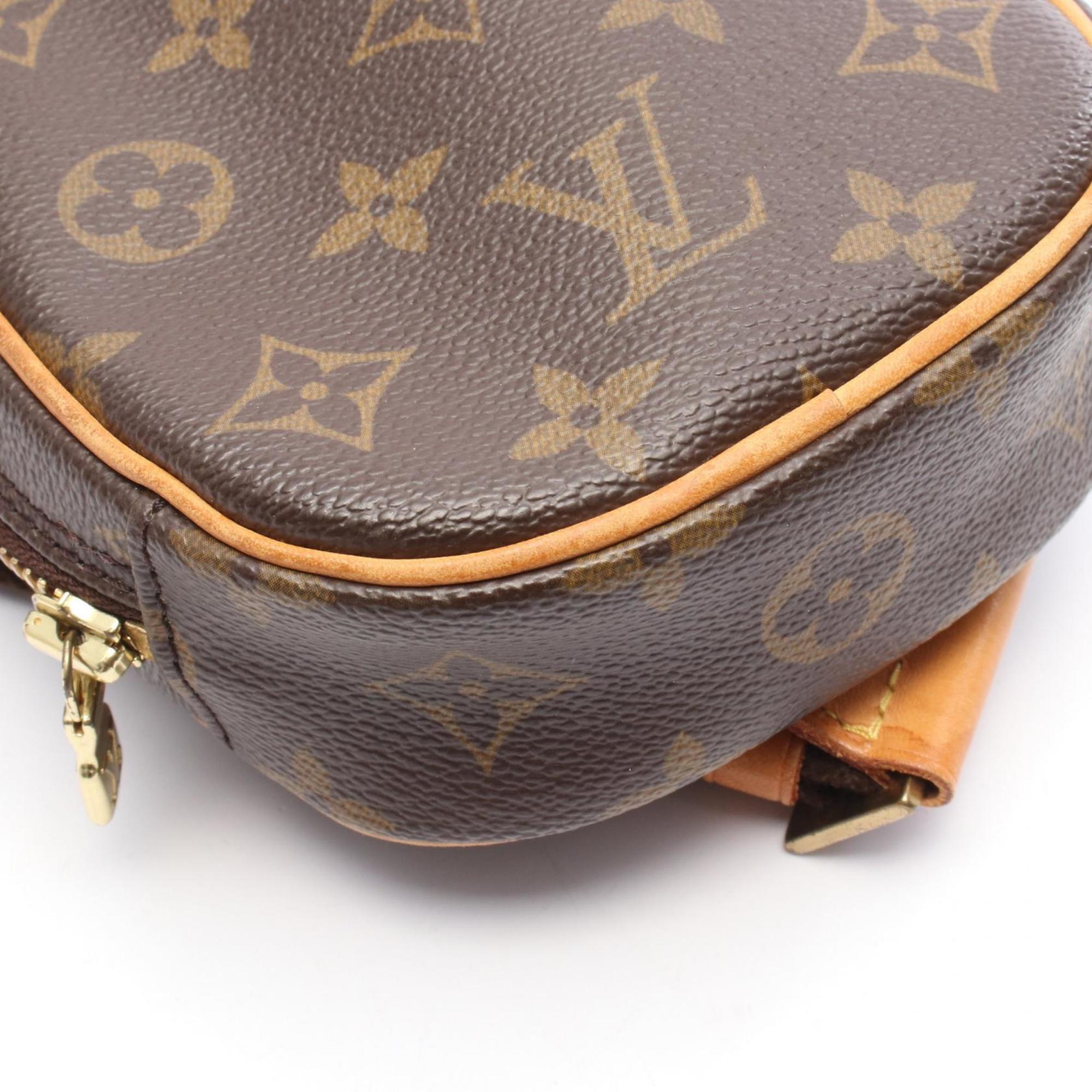 Louis Vuitton Brown Coated Canvas Fanny Pack (Pre-Owned)