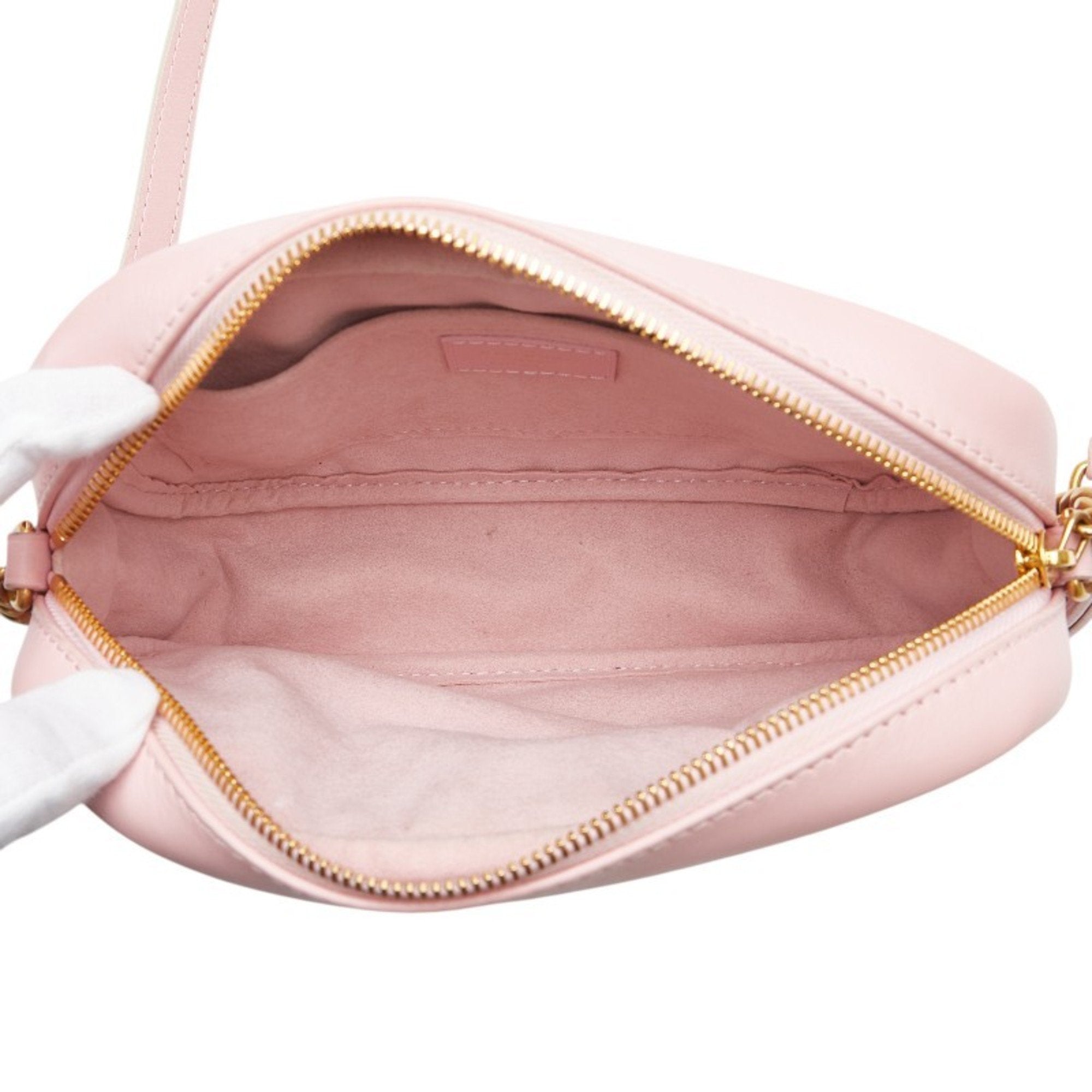 Louis Vuitton Pink Leather Shoulder Bag (Pre-Owned)
