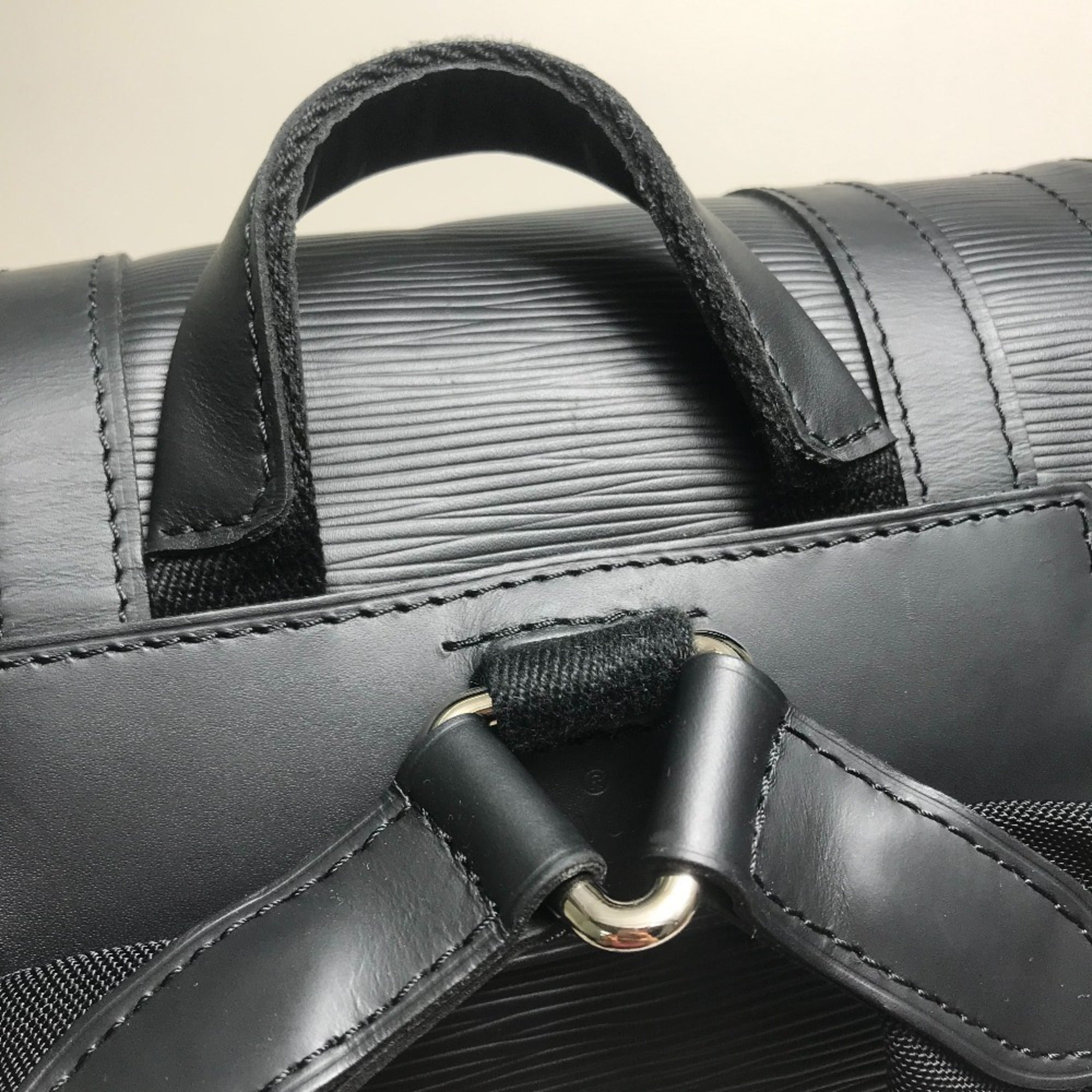 Louis Vuitton Black Epi Leather Backpack (Pre-Owned)