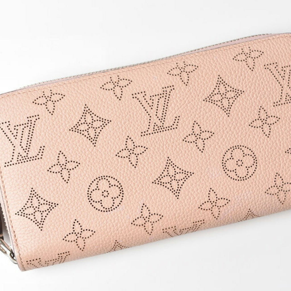 Louis Vuitton Magnolia Pink Leather Long Wallet (Bi-Fold) (Pre-Owned)