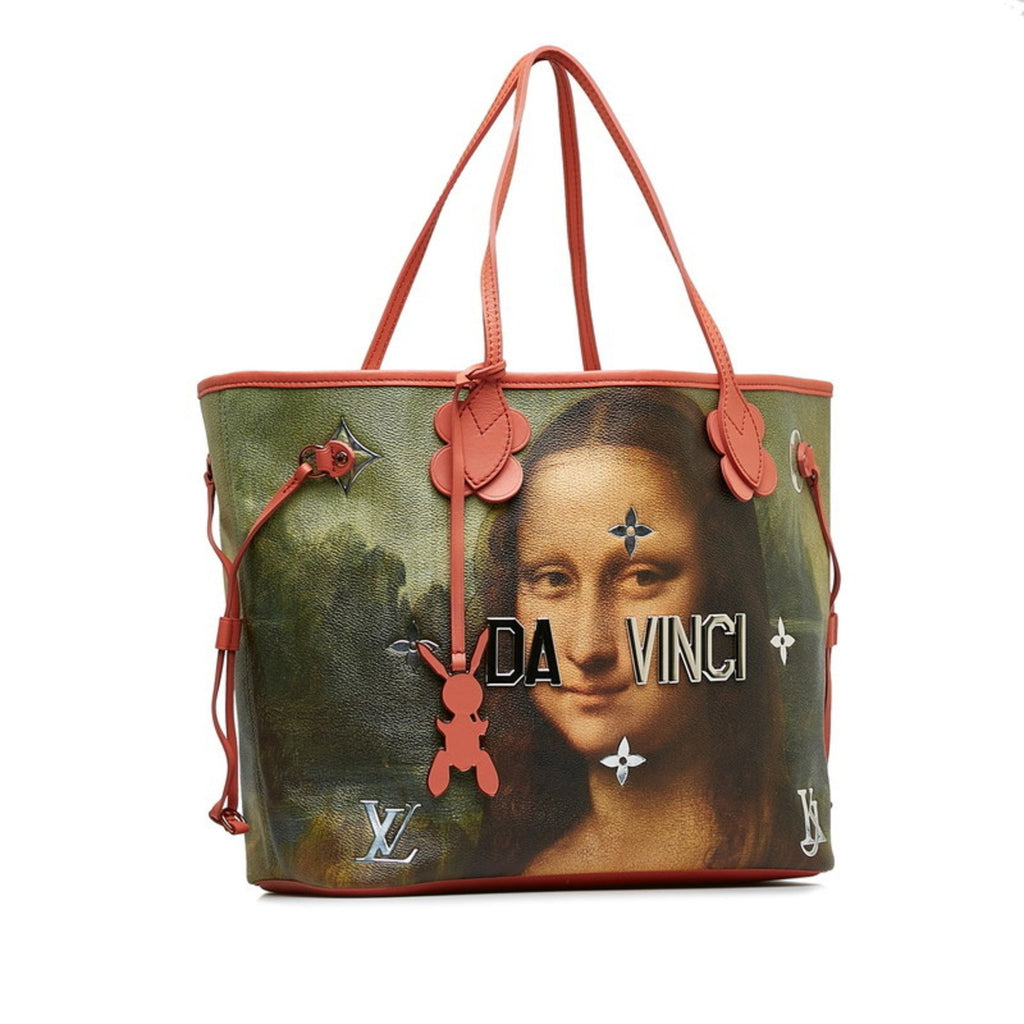 Louis Vuitton Masters Collection Multi-Color Pink Poppy Petal Pvc Leather Tote Bag (Pre-Owned)