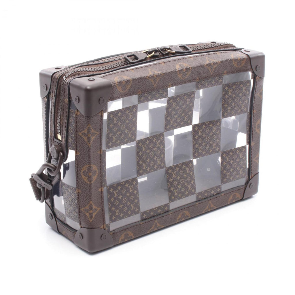 Louis Vuitton Brown Coated Canvas Pvc Shoulder Bag (Pre-Owned)