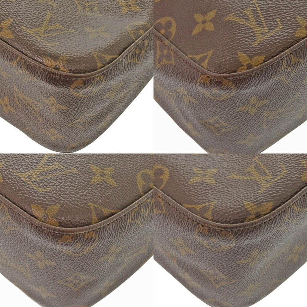 Louis Vuitton Brown Monogram Shoulder Bag (Pre-Owned)