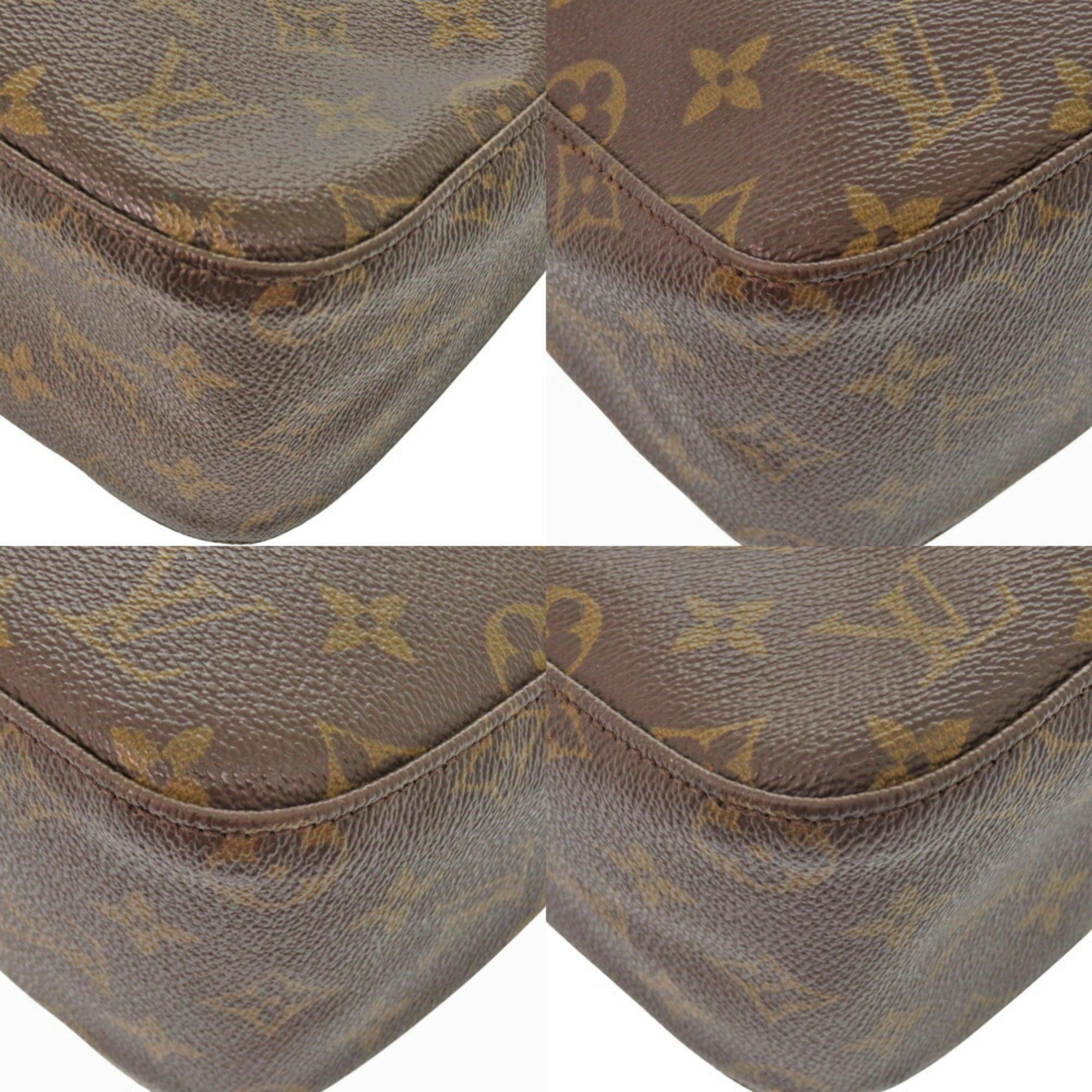 Louis Vuitton Brown Monogram Shoulder Bag (Pre-Owned)