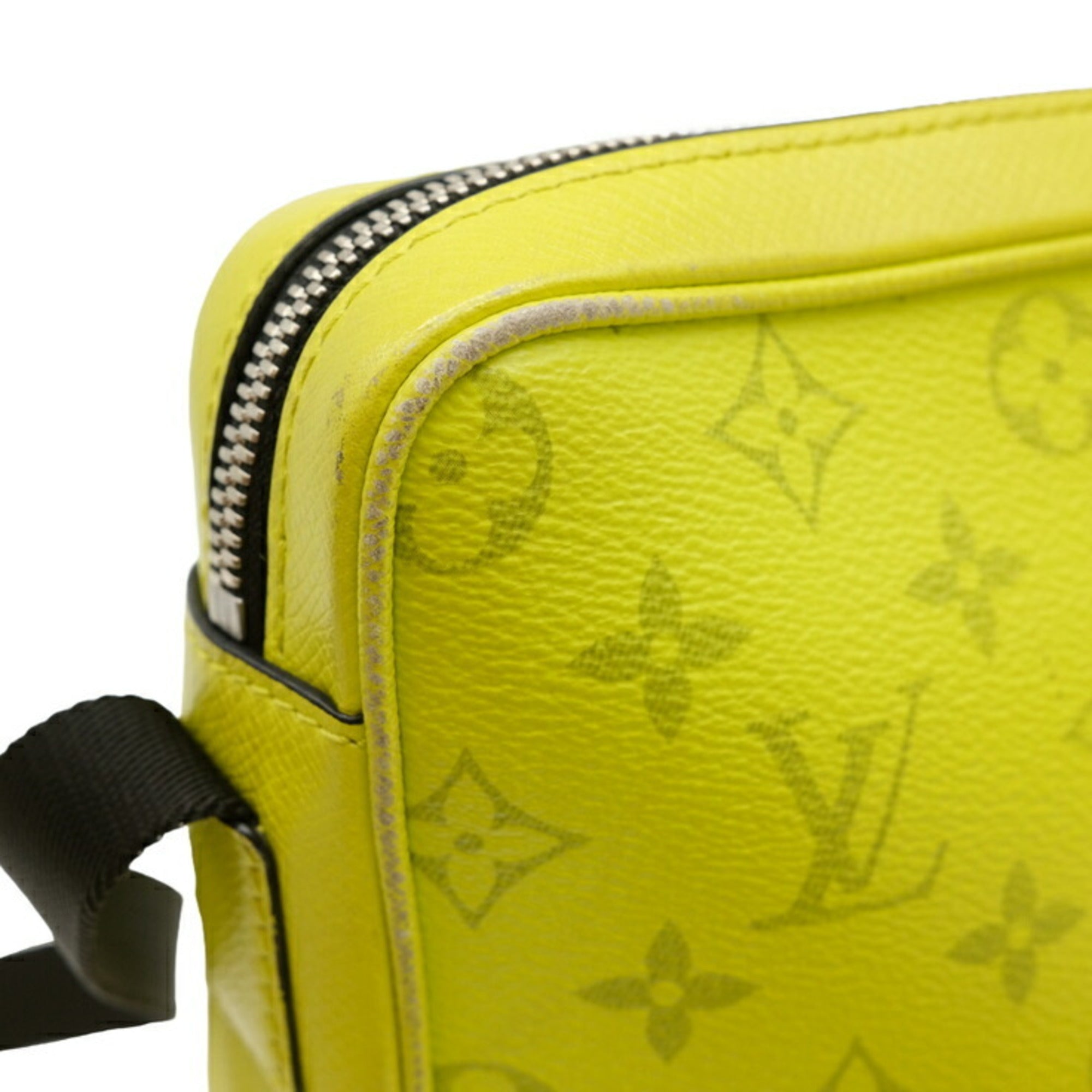 Louis Vuitton Yellow Taigarama Monogram Sling Bag (Pre-Owned)