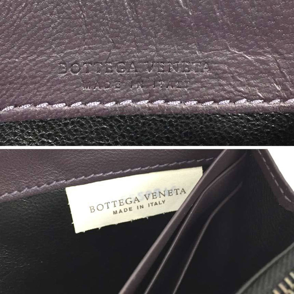 Bottega Veneta Brown Leather Long Wallet (Bi-Fold) (Pre-Owned)