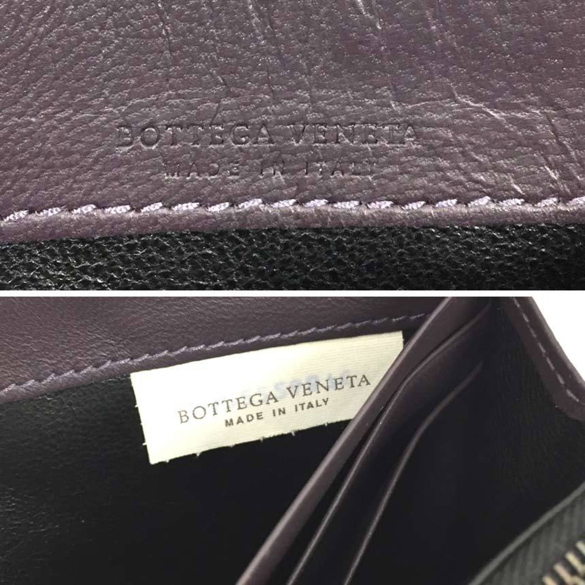 Bottega Veneta Brown Leather Long Wallet (Bi-Fold) (Pre-Owned)