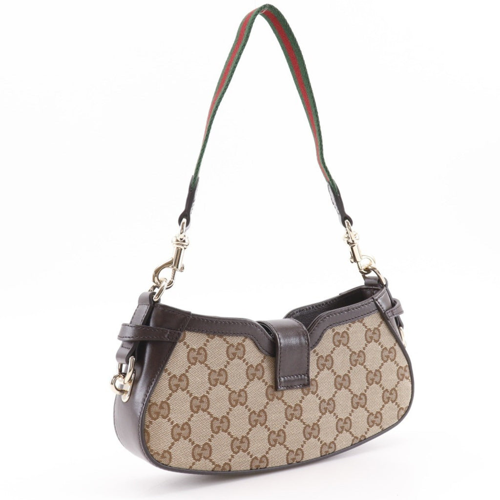 Gucci Brown Gg Canvas Shoulder Bag (Pre-Owned)