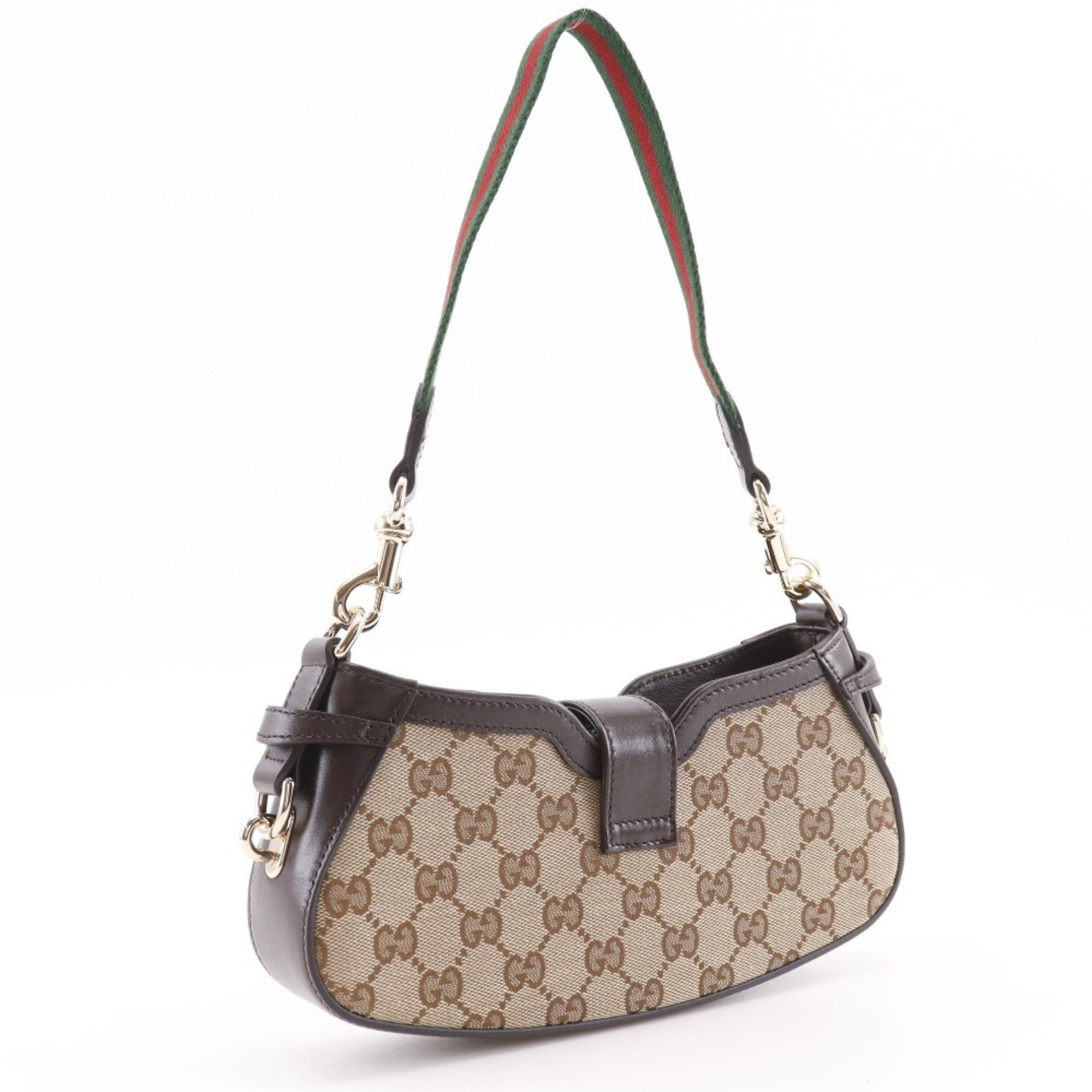 Gucci Brown Gg Canvas Shoulder Bag (Pre-Owned)