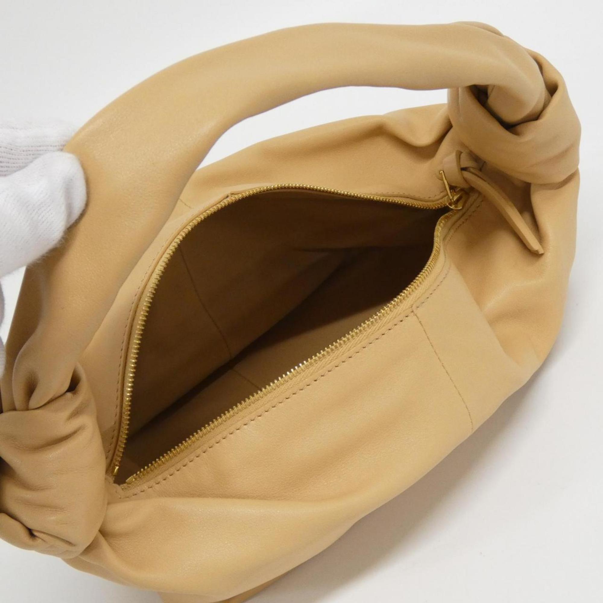 Bottega Veneta Leather Handbag (Pre-Owned)