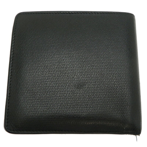Chanel Black Leather Wallet (Bi-Fold) (Pre-Owned)