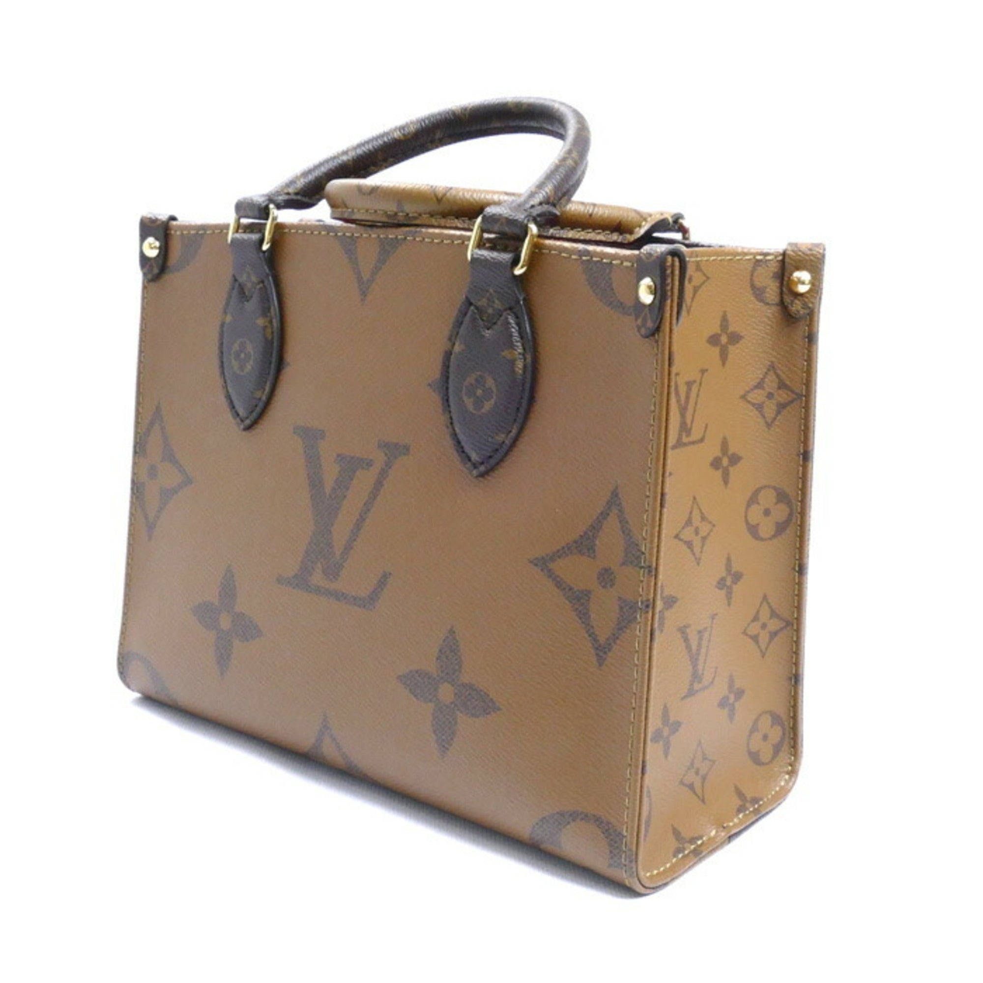 Louis Vuitton Brown Monogram Reverse Monogram Shoulder Bag (Pre-Owned)