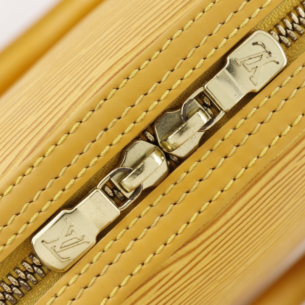 Louis Vuitton Yellow Epi Leather Handbag (Pre-Owned)