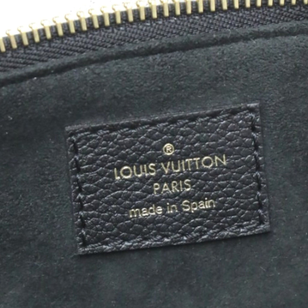 Louis Vuitton Black Monogram Empreinte Shoulder Bag (Pre-Owned)