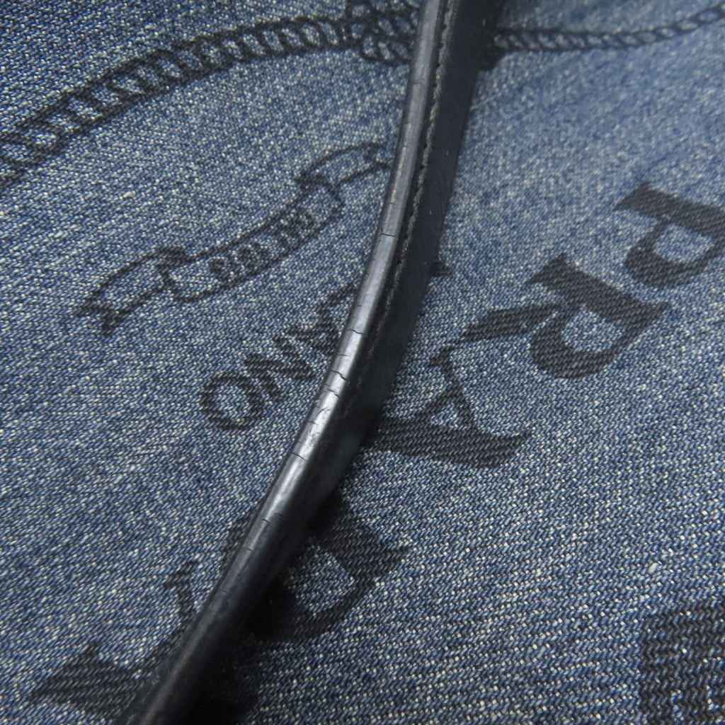 Prada Blue Denim Tote Bag (Pre-Owned)