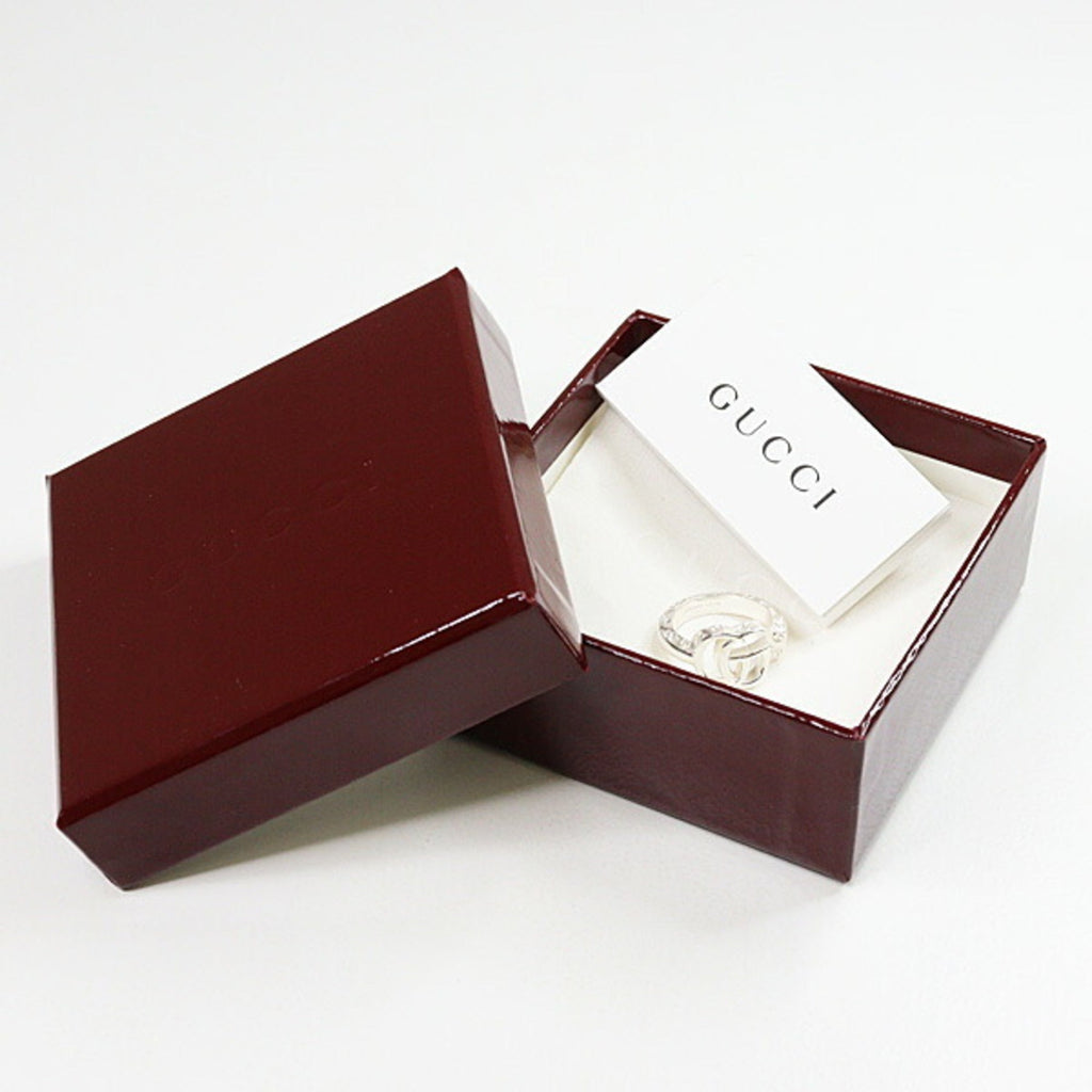 Gucci Silver Sterling Silver 925 Band Ring (Pre-Owned)