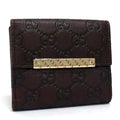 Gucci Brown Leather Wallet (Bi-Fold) (Pre-Owned)