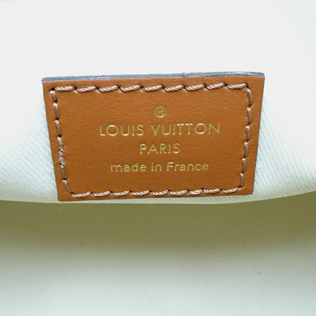 Louis Vuitton Brown White Monogram Handbag (Pre-Owned)