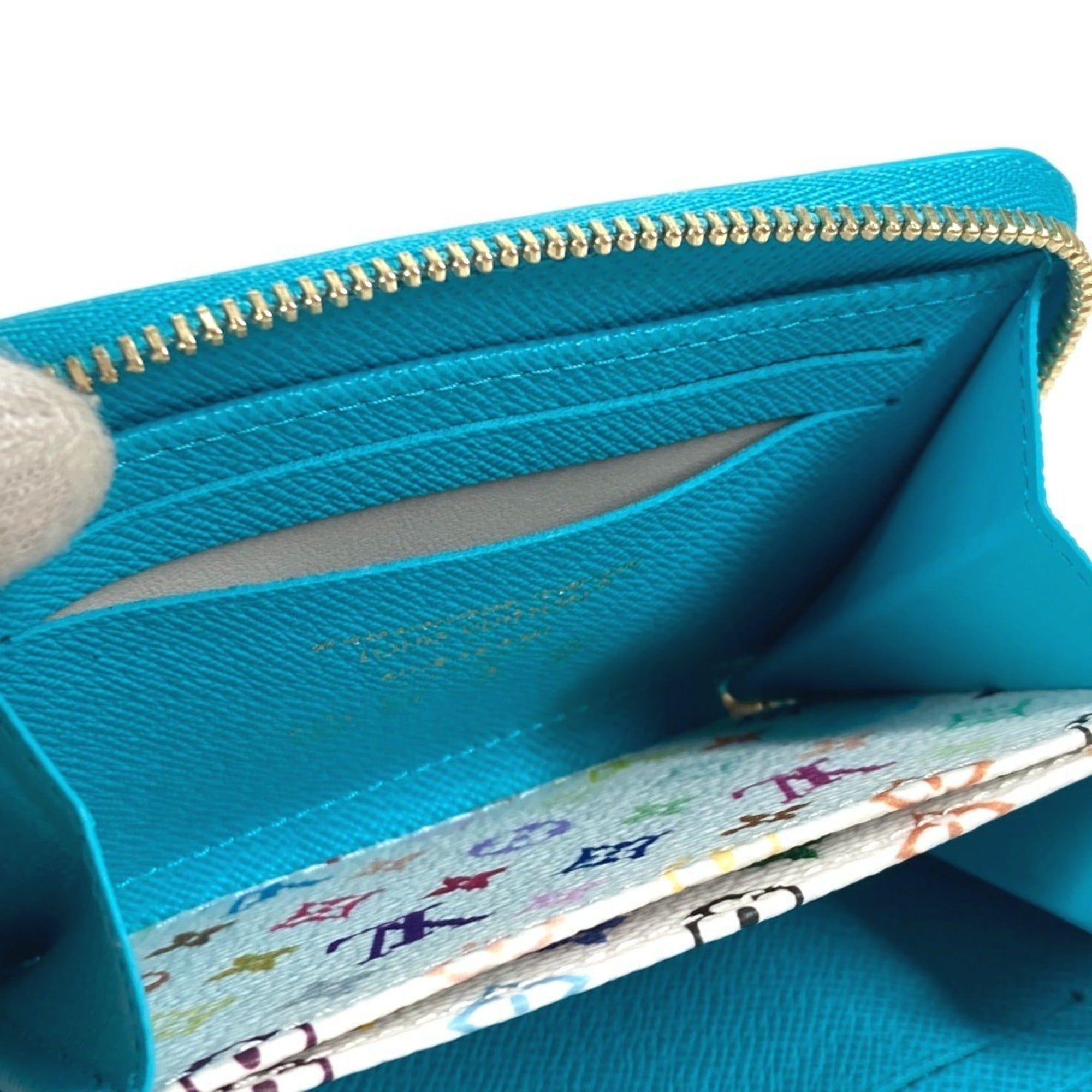 Louis Vuitton Epi Blue Epi Leather Coin Purse/Coin Case (Pre-Owned)