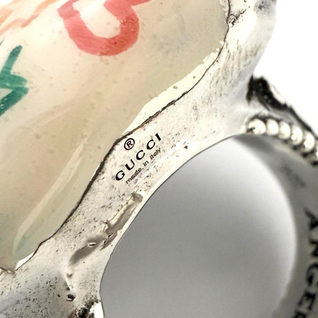 Gucci Silver 925 Band Ring (Pre-Owned)