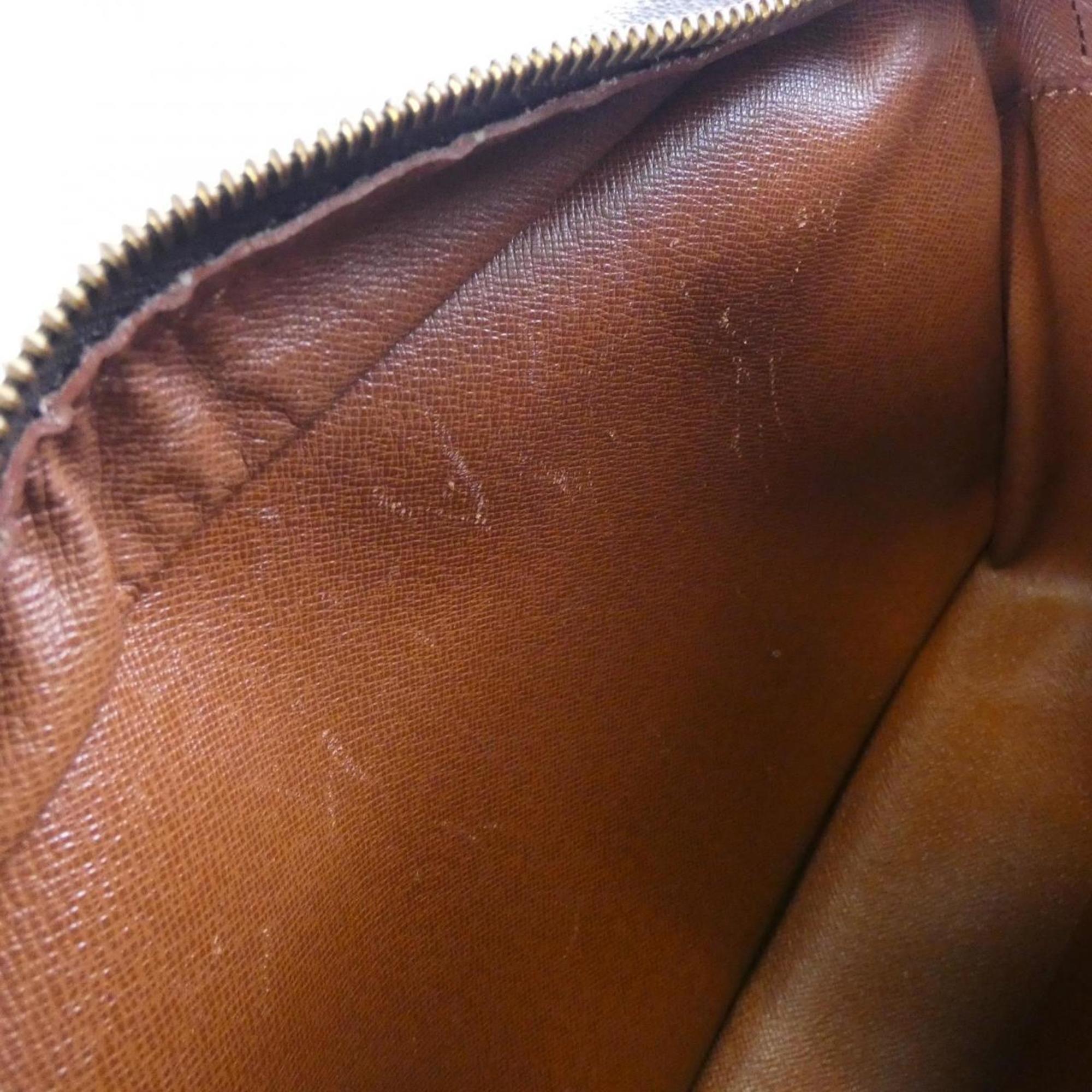 Louis Vuitton Brown Marron Coated Canvas Shoulder Bag (Pre-Owned)
