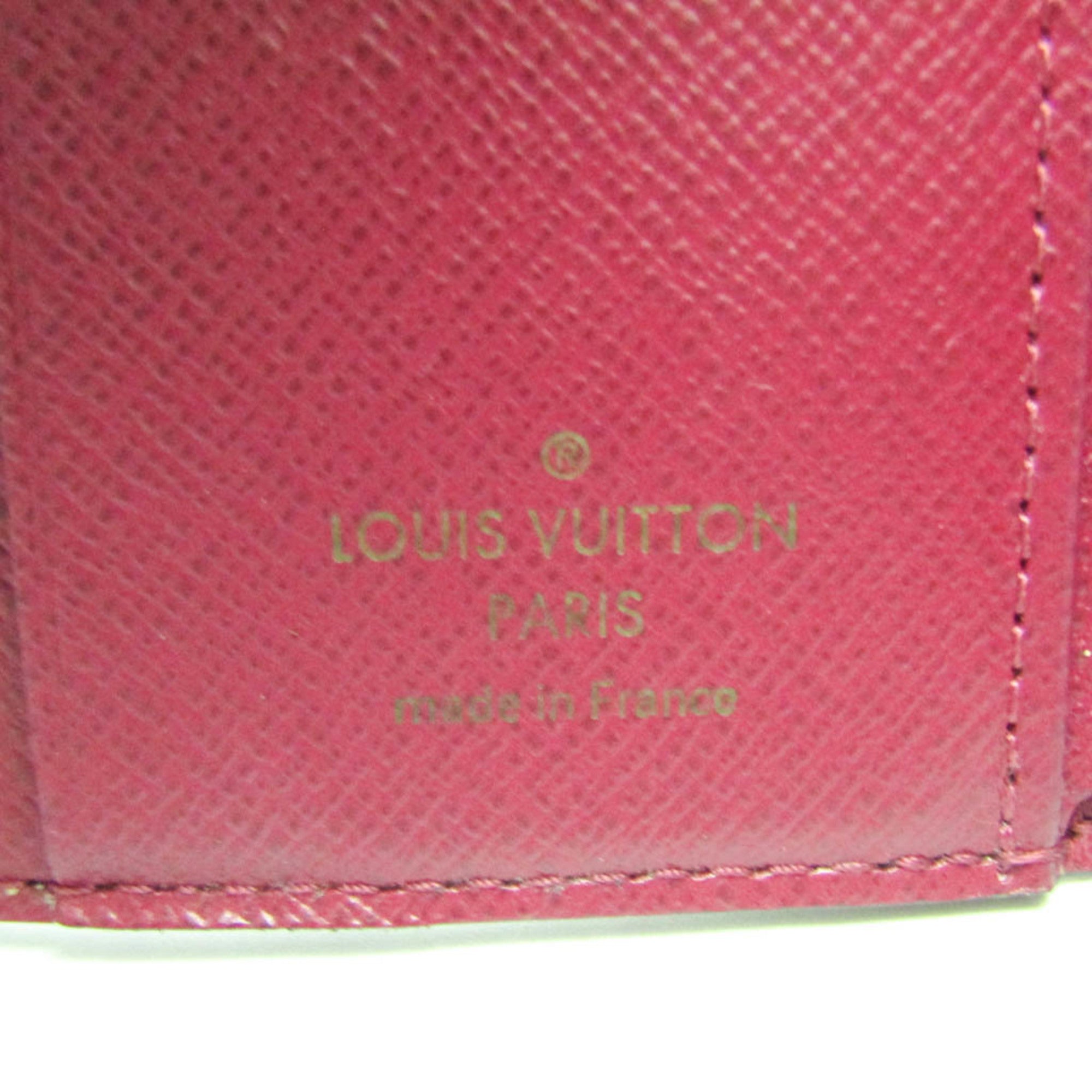 Louis Vuitton Monogram Fuchsia Monogram Monogram Wallet (Tri-Fold) (Pre-Owned)