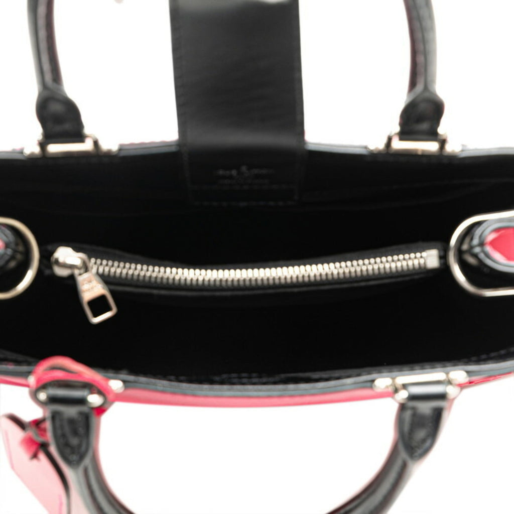 Louis Vuitton Hot Pink Leather Handbag Shoulder Bag (Pre-Owned)