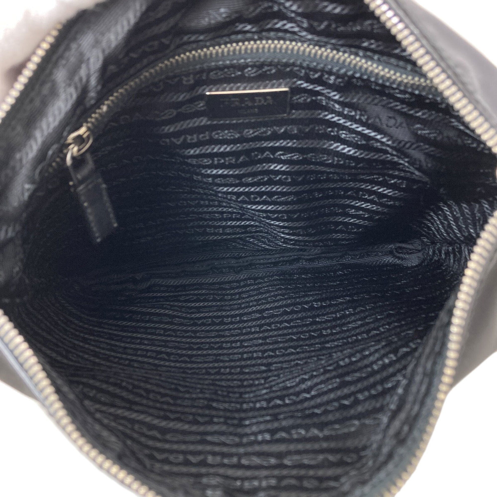 Prada Black Nylon Shoulder Bag (Pre-Owned)