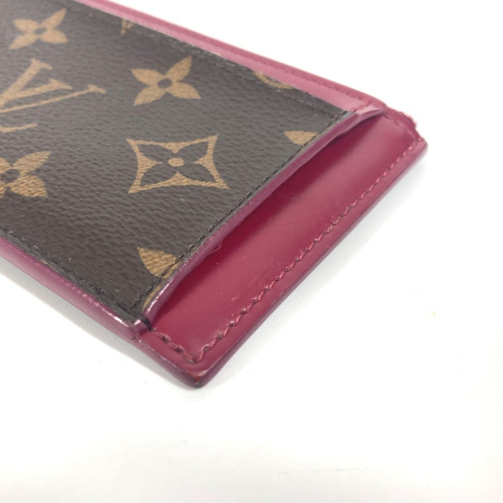 Louis Vuitton Monogram Brown Purple Monogram Coin Purse/Coin Case (Pre-Owned)