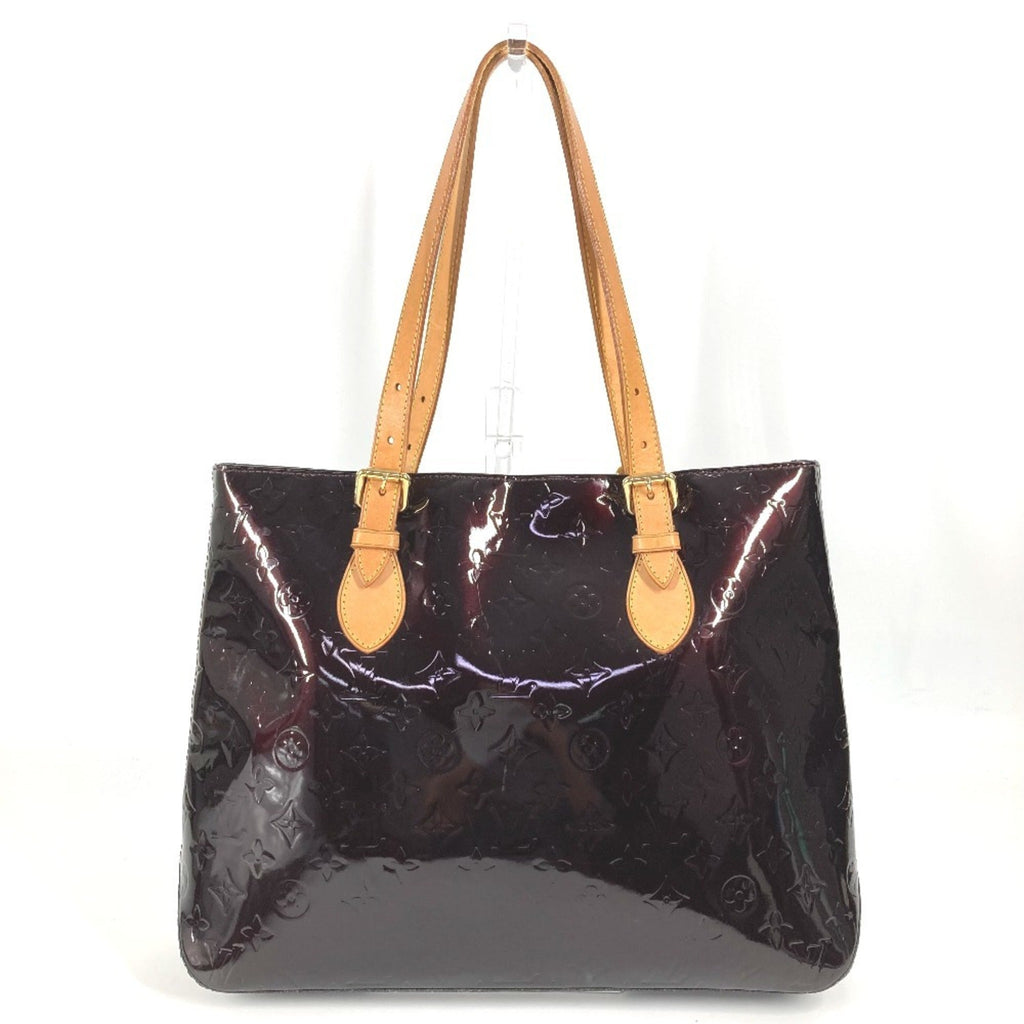 Louis Vuitton Amarante Purple Monogram Vernis Canvas Shoulder Bag Tote Bag (Pre-Owned)