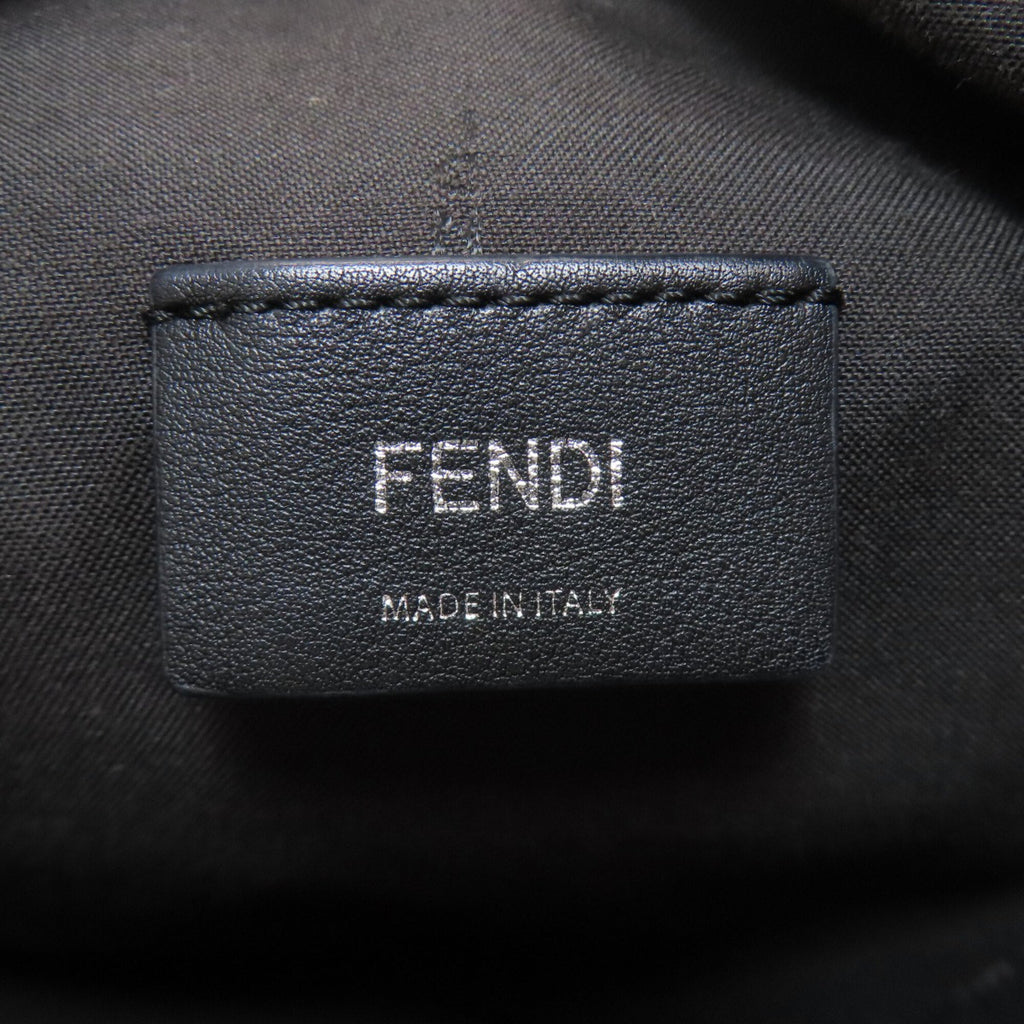 Fendi Black Leather Backpack (Pre-Owned)