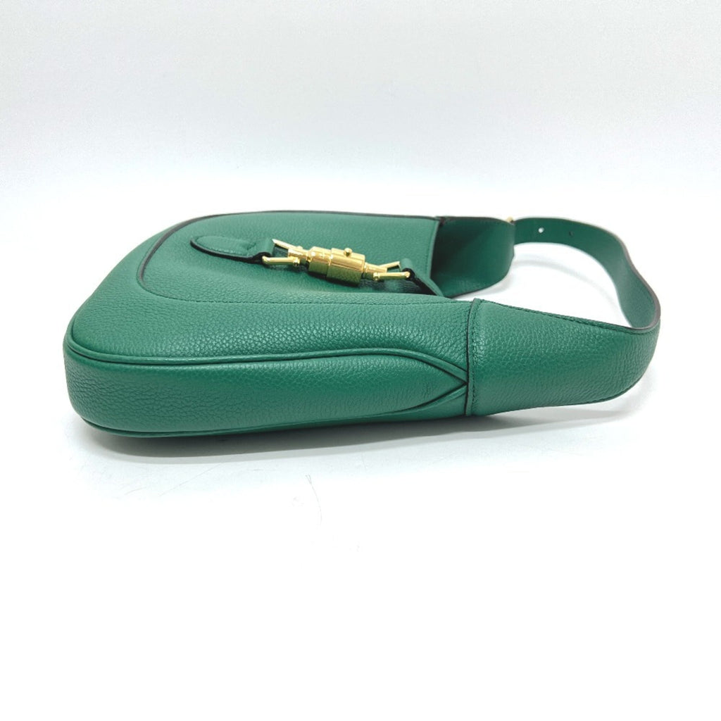 Gucci Green Leather Shoulder Bag (Pre-Owned)