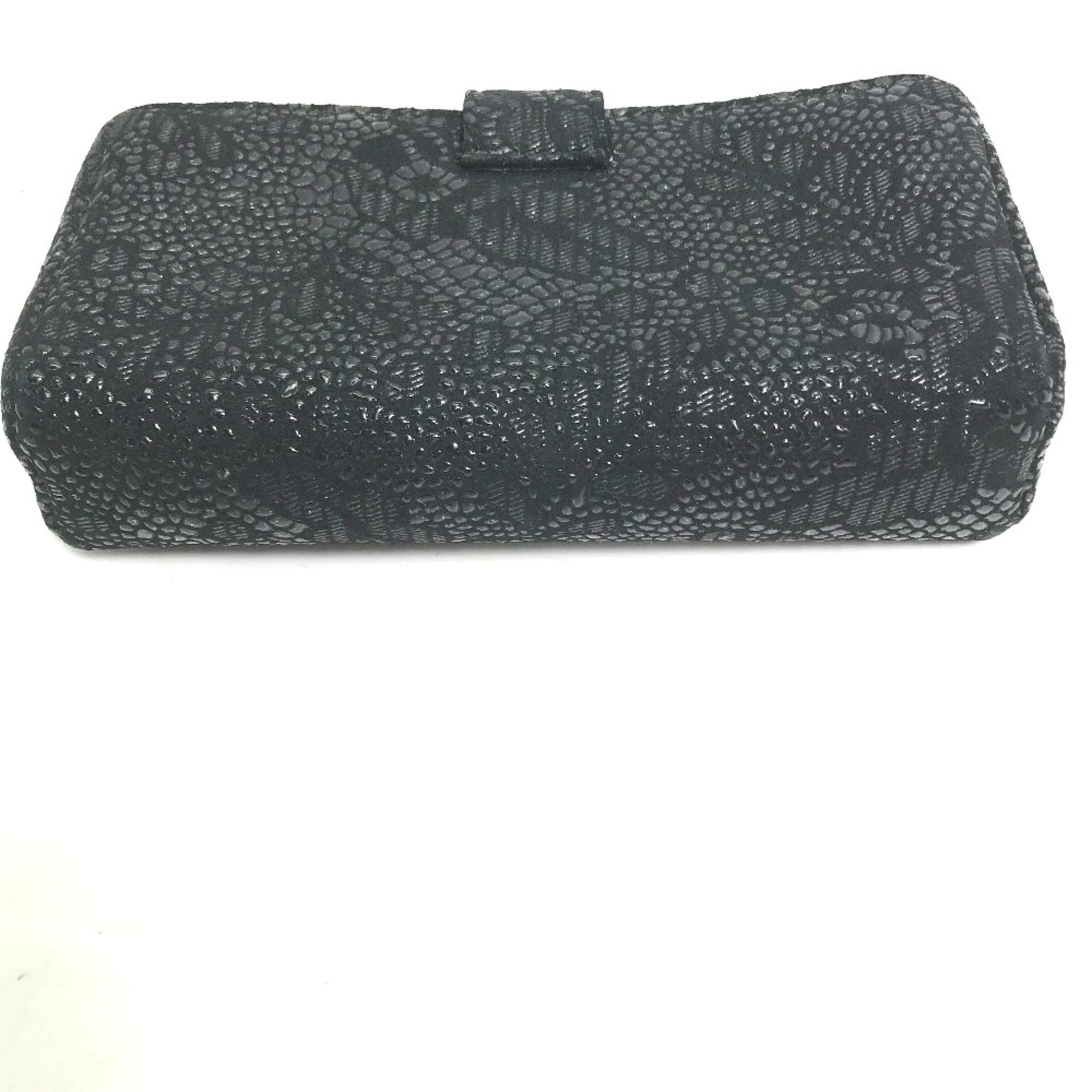Chanel Black Leather Pouch (Pre-Owned)