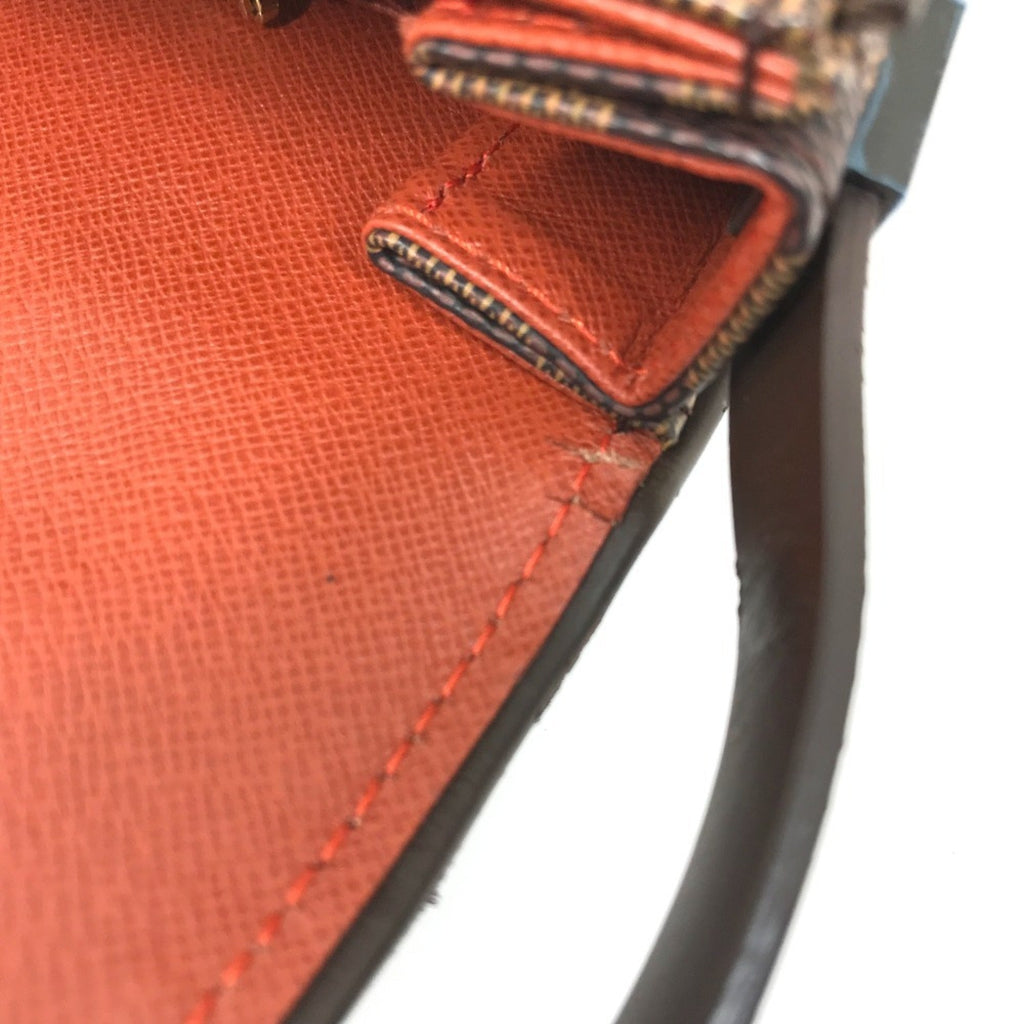 Louis Vuitton Brown Ebene Damier Canvas Shoulder Bag (Pre-Owned)