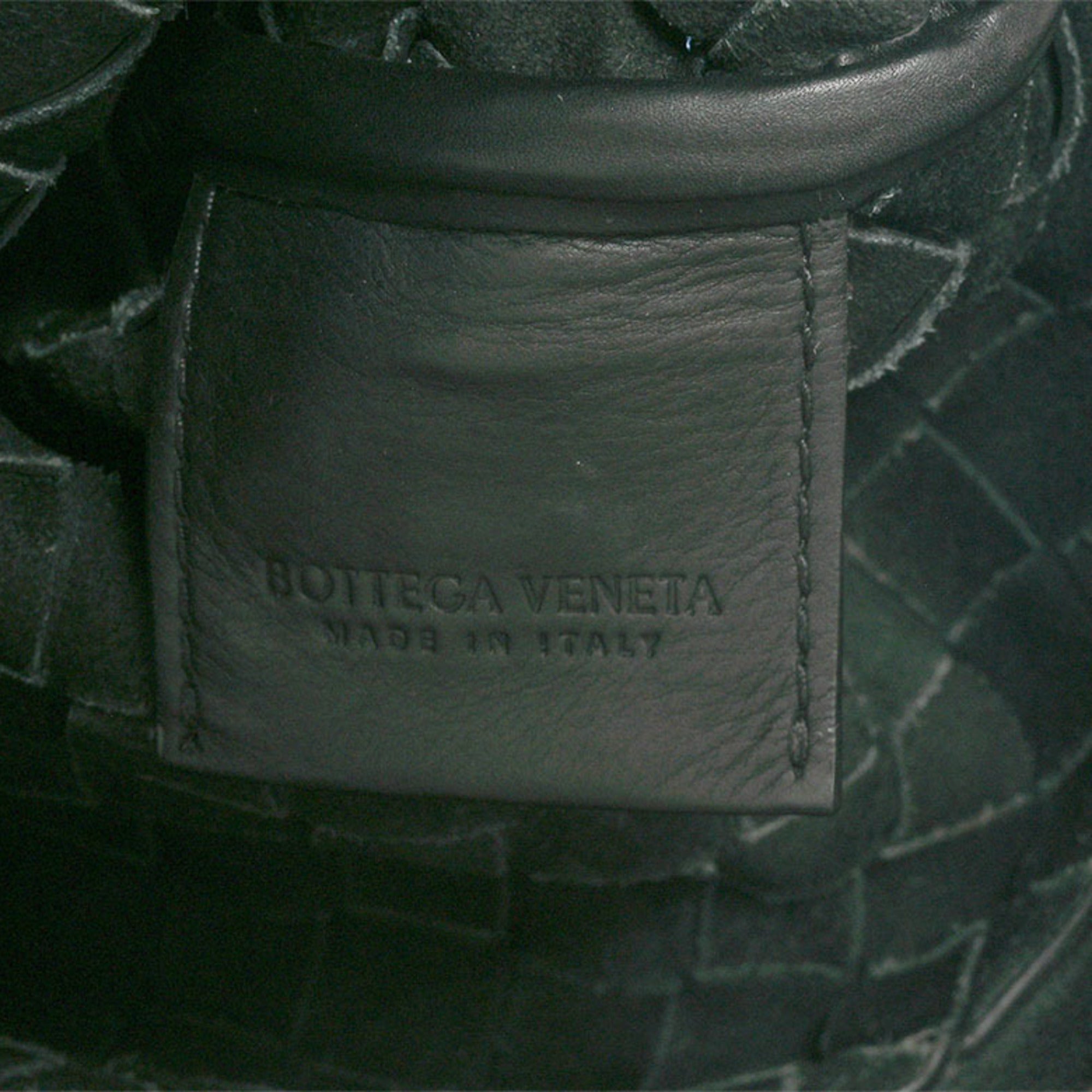 Bottega Veneta Black Polypropylene Leather Clutch Bag Shoulder Bag (Pre-Owned)