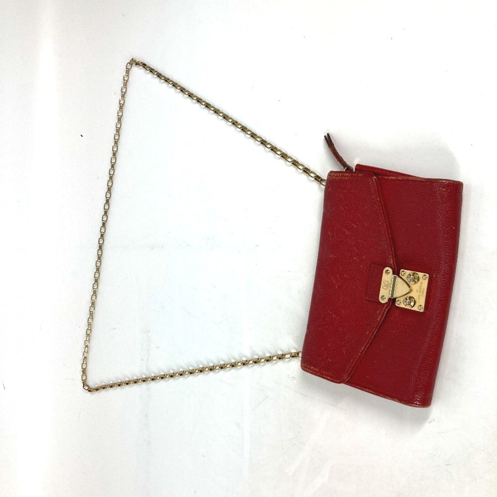 Louis Vuitton Red Other Long Wallet (Bi-Fold) (Pre-Owned)