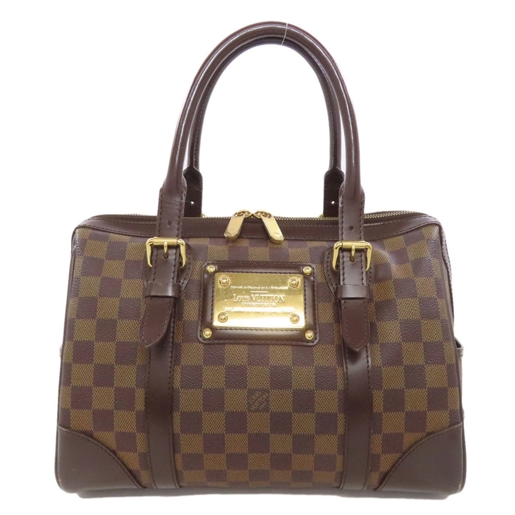 Louis Vuitton Brown Ebene Damier Canvas Boston Bag (Pre-Owned)