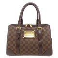 Louis Vuitton Brown Ebene Damier Canvas Boston Bag (Pre-Owned)