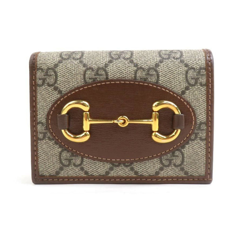 Gucci Brown Gg Supreme Wallet (Bi-Fold) (Pre-Owned)