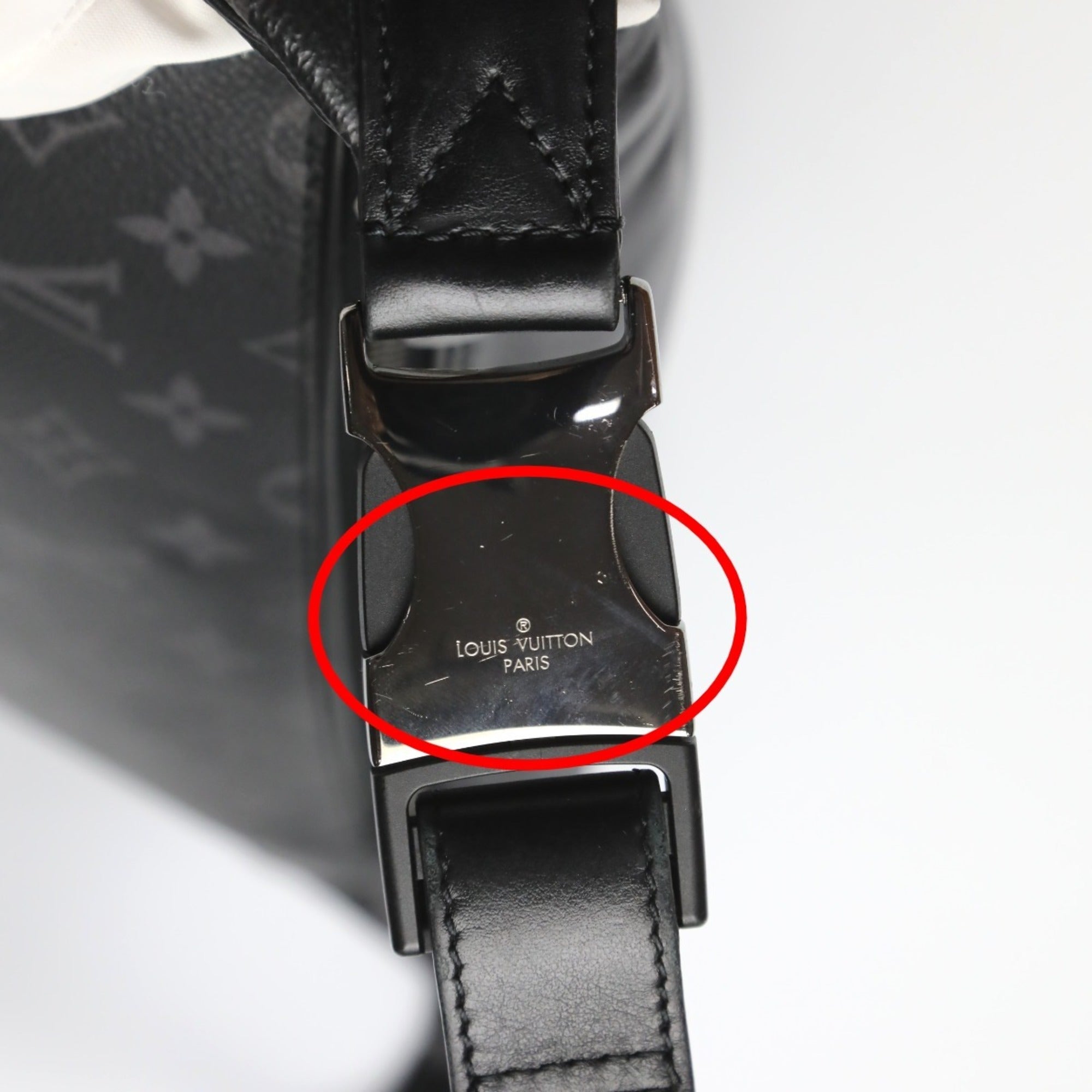 Louis Vuitton Black Monogram Sling Bag (Pre-Owned)