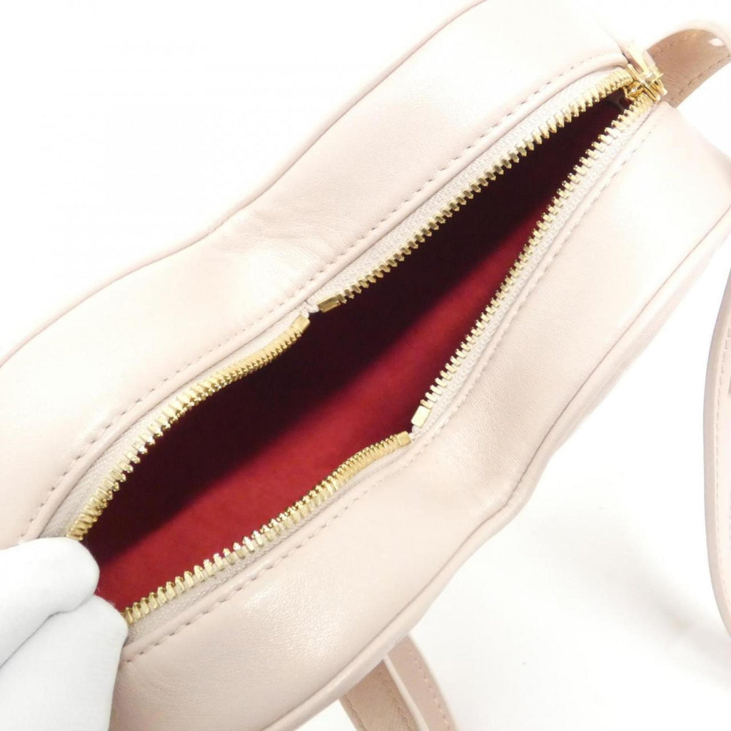 Louis Vuitton Rose Leather Shoulder Bag (Pre-Owned)