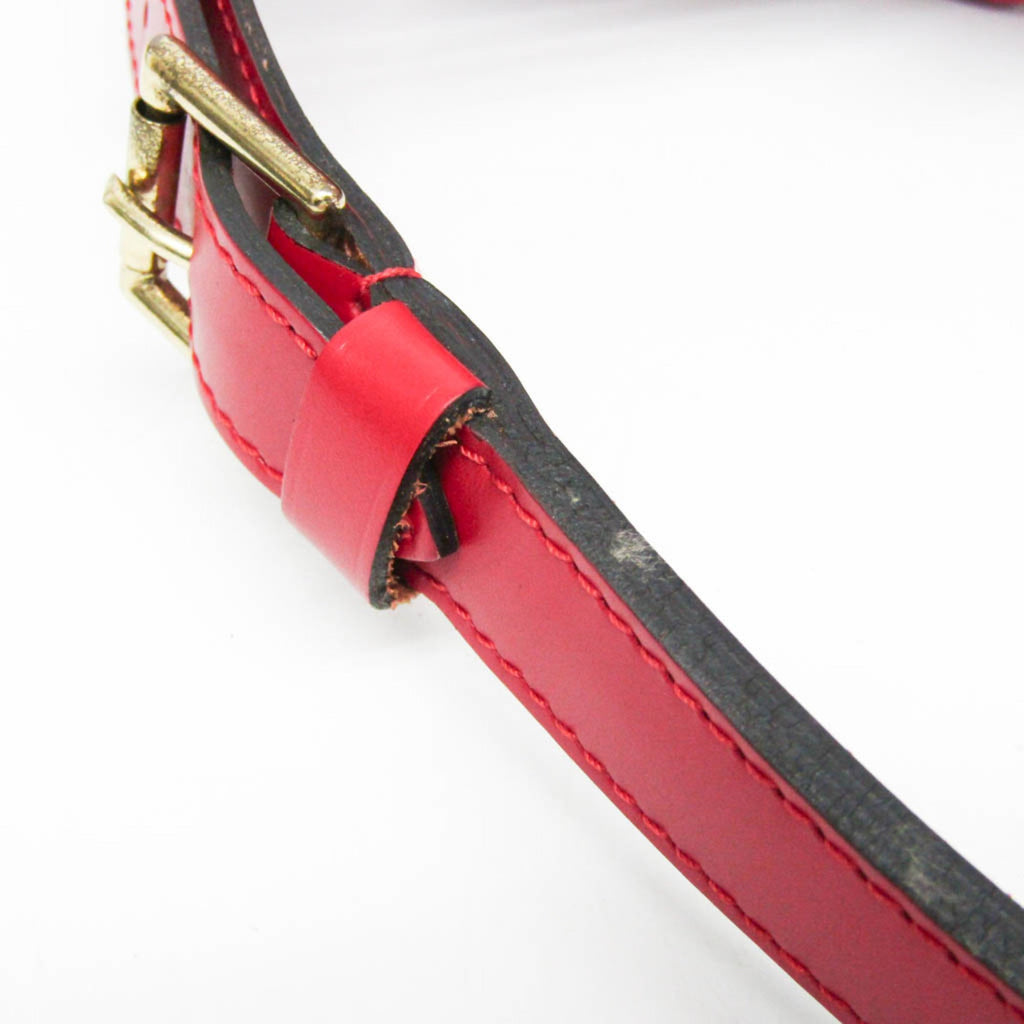 Louis Vuitton Petit Noe Handbag Epi Leather Red Leather Shoulder Bag Bag (Pre-Owned)