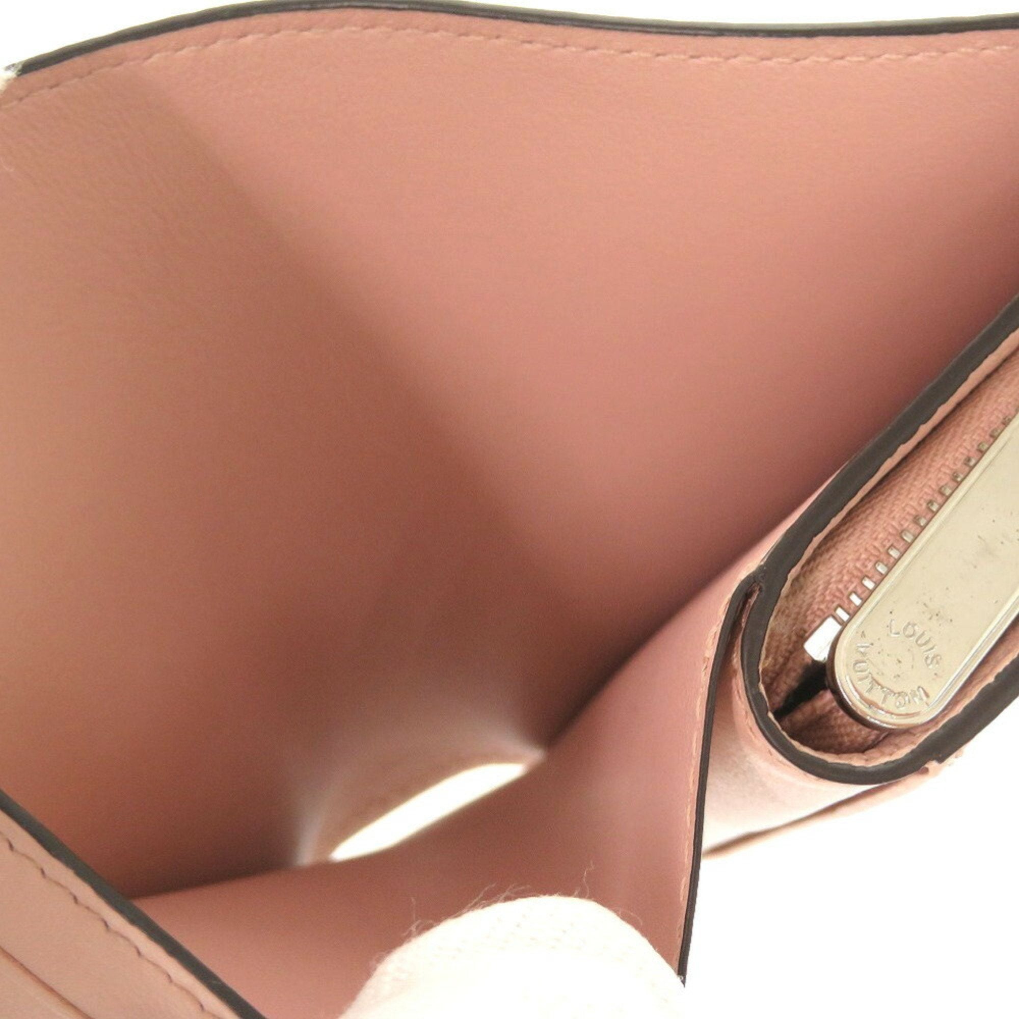 Louis Vuitton Magnolia Pink Mahina Leather Wallet (Bi-Fold) (Pre-Owned)